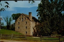 Grist Mill Mount Vernon Virginia vintage postcard e617