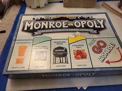 Monroe opoly A Fun Game Celebrating Monroe, Michigan