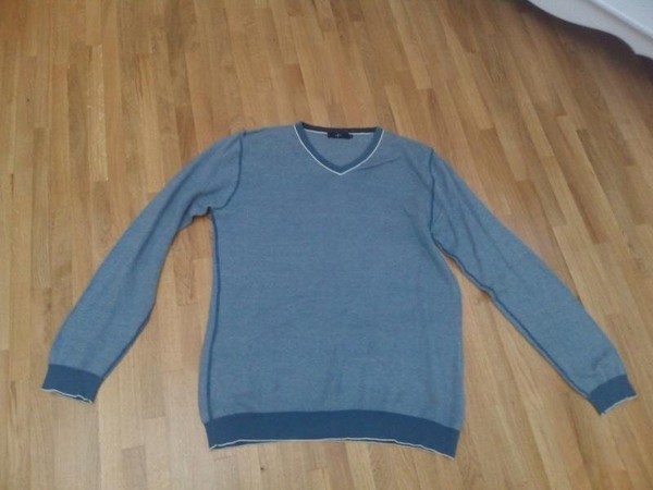 Men Jasper Conran Sweater Blue 38 / M / 46