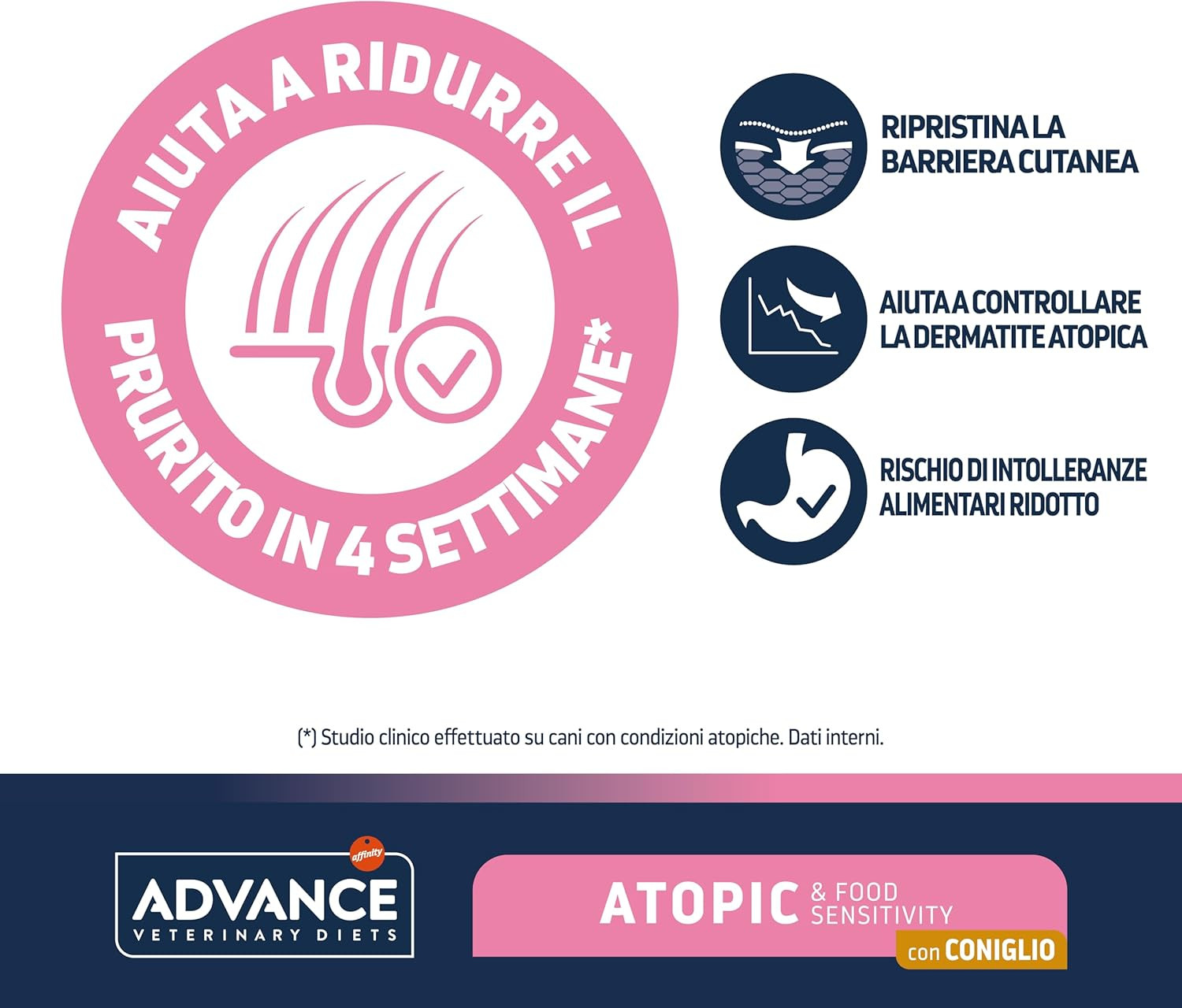 Advance Veterinary Diets - Atopic Medium-Maxi - Cibo per Cani Con Problemi Di De - 3