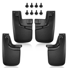 4Pcs For Toyota Tacoma Mud Flaps Splash Guards 2005-2015 Molded Mudguards