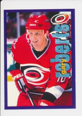 1998-99 Panini Stickers #28 GARY ROBERTS - Carolina Hurricanes