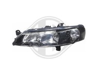 Scheinwerfer Klarglas/Schwarz Links FüR Opel Vectra B 1999-2002