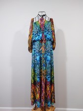 Venus Women’s Plus Size 22W Tropical Maxi Dress Off Shoulder Boho Beach Long