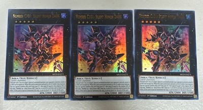 3x Number C101: Silent Honor DARK Ultra Rare MP25-EN275 NM 2025 Mega-Pack playse