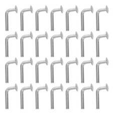 100 Pcs Galvanized Pin Buckle Clip Pallet Rack Shelving Accessories