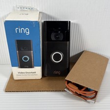 Ring 2nd Gen 1080p Video Doorbell - Venetian Bronze 8VRASZ-VEN0 TESTED