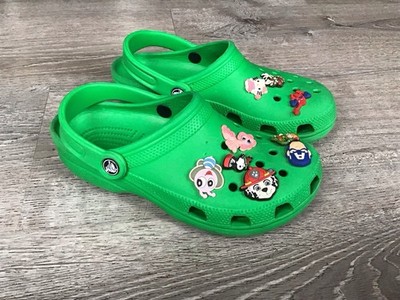 Crocs Classic Clogs Women Size 7 Men s Size 5 Shoes Slip On Bright Green