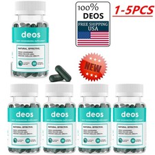 1-5 Pack DEOS Internal Deodorant Supplement   Full Body Deodorizer 30 Capsules 