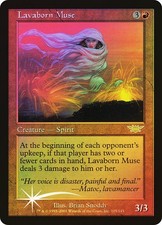 Magic The Gathering MTG LAVABORN MUSE FOIL Legions NM Near Mint