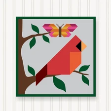 Barn Quilt Square, 8 Sizes, Outdoor & Indoor Wall Art, Home Decor, BQ080