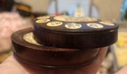Antique Chinese Zodiac Compass Wooden Swivel — photo 7