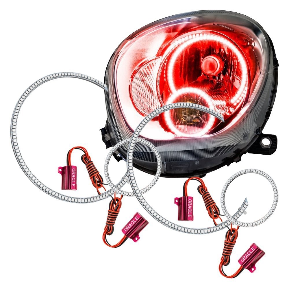 Surface Halo Head Lights LED Add On by Oracle Lighting Red 1321-003