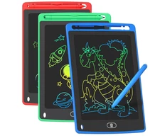 3 Pack LCD Writing Tablet for Kids, 8.5 Inch Colorful Doodle Board Drawing Table