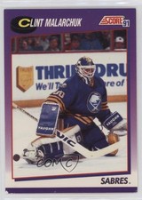 1991-92 Score American Clint Malarchuk #438 14m3