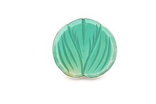 Vintage Native American Navajo Sterling Silver 925 Carved Turquoise Ring Size 8