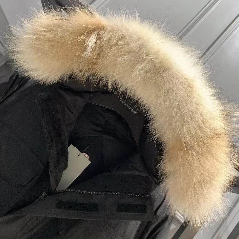 Talla S-XXL Canada Goose Hombre Chaqueta Plumón Negro Envío Gratis Foto 4 de 4