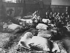 School in Steti Czechoslovakia houses refugee families from the Su- Old Photo