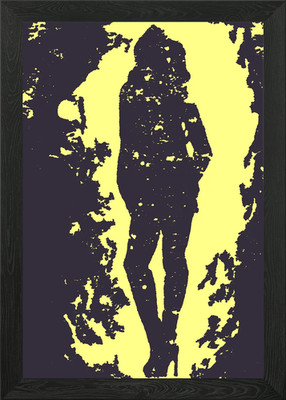 Der Schatten des Lebens Gerahmtes Wandbild Poster Leinwanddruck Bild