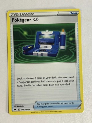 Pokemon Card Sword & Shield Pokegear 3.0 174/202 Near Mint
