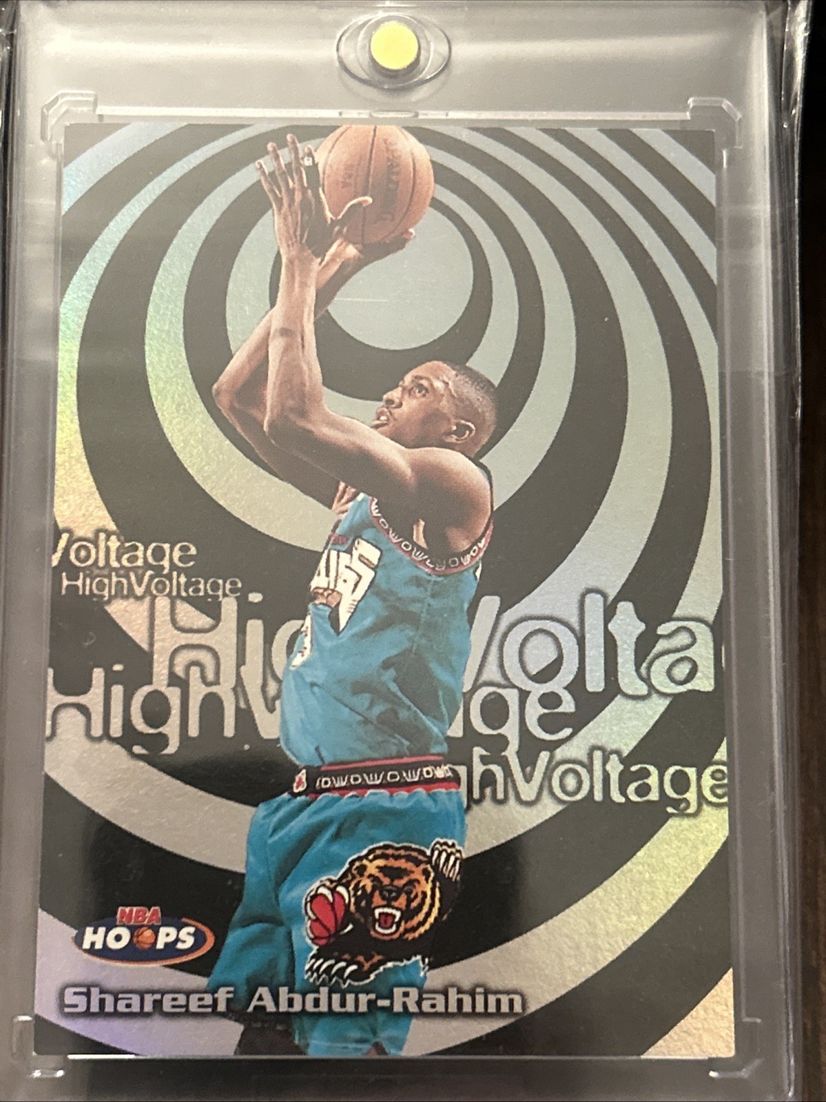 1997-98 NBA Hoops - High Voltage Shareef Abdur-Rahim #6HV Vancouver Grizzlies