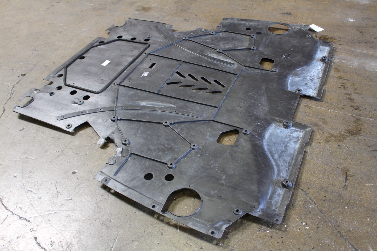 Ferrari 296 GTB Rear Lower Skid plate P/N 980662