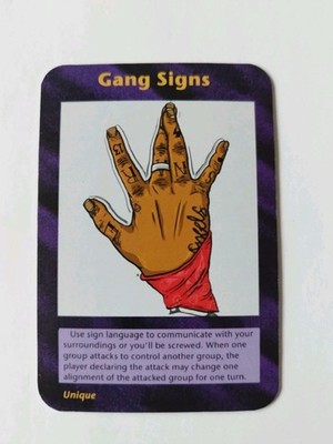 Illuminati Inwo New Card! Gang Signs. | eBay
