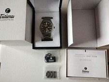 Montre automatique pour homme Tutima M2 Coastline 6150-04 grise en boîte