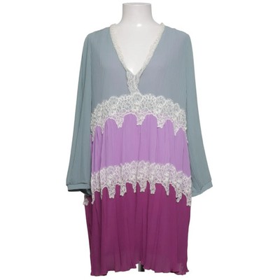 Babylon, Kleid, Größe: 42, Lila/Grün/Weiß, Polyester, Spitze, Damen #EZK