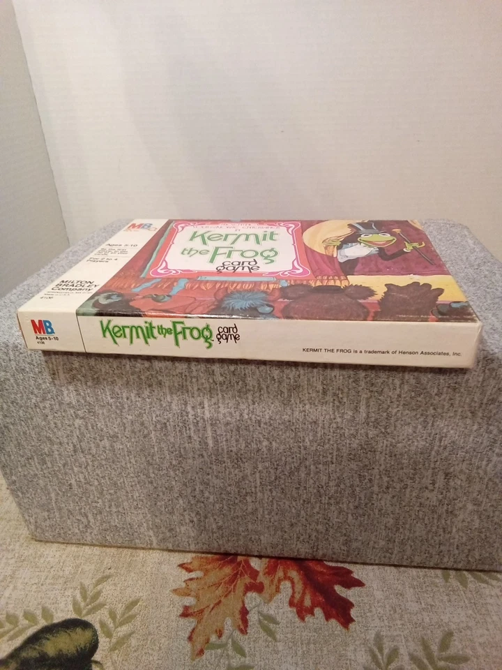 Muppets Kermit the Frog Card Game with Collectible Cards Complete Vintage 1980 - Image 2 of 4