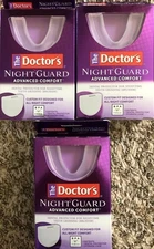 3 New The Doctor's NightGuard Advanced Comfort - 1 Protector and 1 Case Each Box