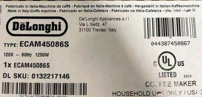 Delonghi innesto ugello caraffa latte macchina caffè Magnifica Evo Start ECAM290 Delonghi innesto ugello caraffa latte macchina caffè Magnifica Evo Start ECAM290