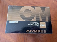 Vintage Olympus OM-1 35mm Single-lens SLR Film Camera Body Only Black Finished