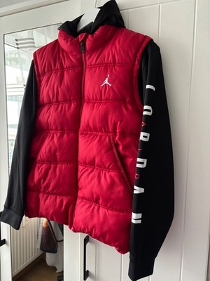 Jordan - Übergangsjacke -Rot/schwarz/ Gr. XL 13-15 Jahre Teenager-gebraucht