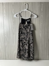 Urban Outfitters Black White Paisley Open Back Sundress Size XS NEW