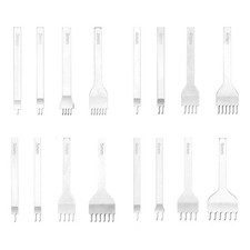 4x Schnürstischstempel Metal DIY Supplies für Watch Bands Sättelschuhe