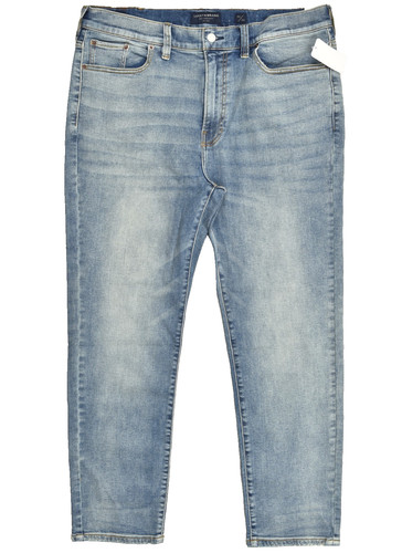 Lucky Brand Men's Athletic Taper Denim Jeans Light Wash Blue Stretch 40x32 NEW