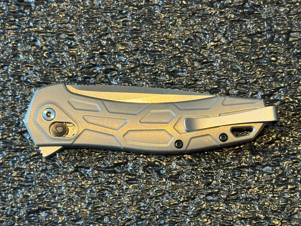 Cuchillo Plegable Kershaw Covalent Ti Mango Titanio Hoja S35VN Exclusivo de Kai.com Foto 3 de 4