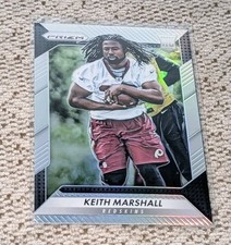 2016 KEITH MARSHALL PRIZM SILVER RC #261 (REDSKINS)