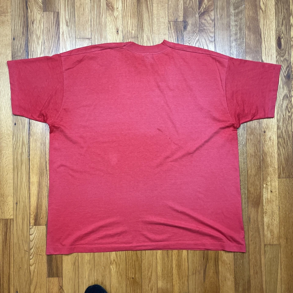 Camiseta Gráfica Vintage Años 90 Para Hombre 3XL Brownie Rocks Springfest '95 Corning Red Foto 2 de 4