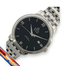 Omega De Ville Prestige CoAxial 424.10.40.20.01.001 Men’s Black SS Watch