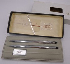Cross Pen  Pencil set for Women chrome 3501 Box booklet MIB slim