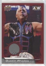 2022 Upper Deck AEW All Elite Wrestling Red Mat Relics 34/50 Dustin Rhodes 00jz