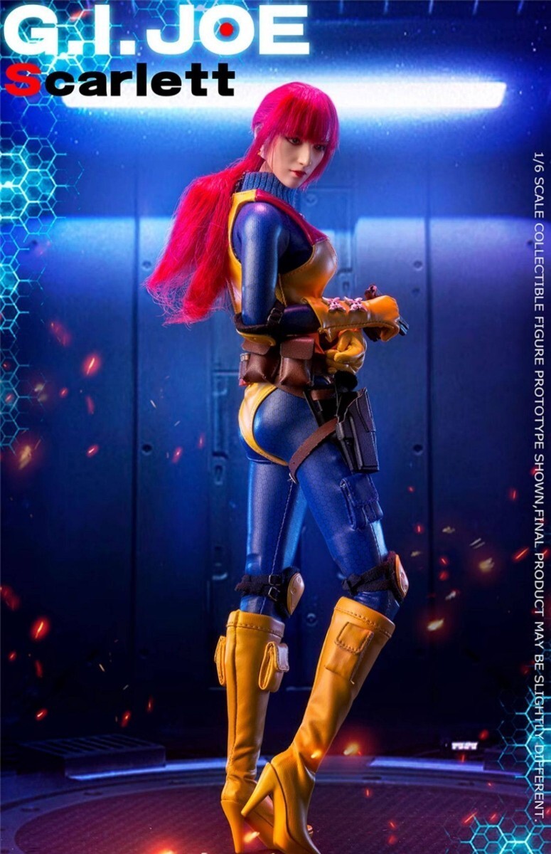 FLAGSET x BBK 1/6 スカーレット Scarlett G.I. J Amazon.co.jp: FLAGSET x BBK 1/6 スカーレット Scarlett G.I.