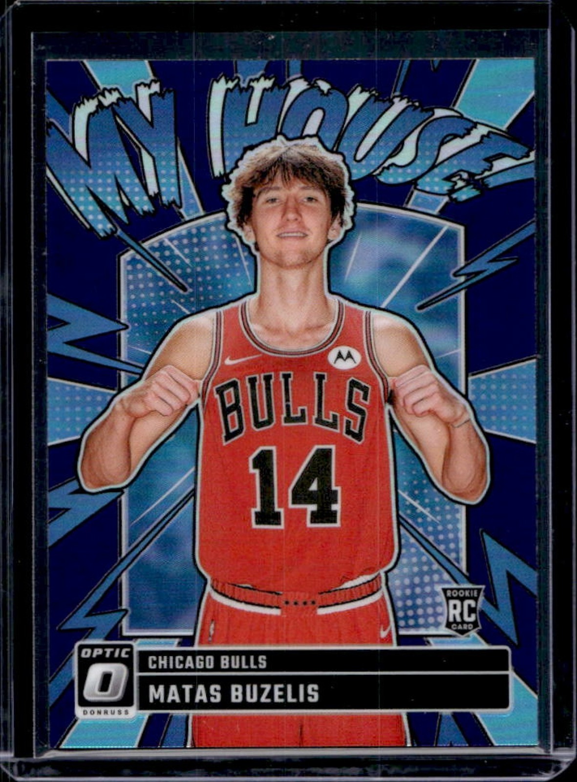 2024-25 Donruss Optic Matas Buzelis My House RC Purple Rookie #15 Bulls