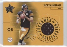 2004 Leaf Rookies & Stars Freshman Orientation Materials Ben Roethlisberger 0p5