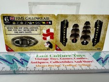2005 Wizkids Pirates CSG Of The Spanish Main HMS Gallowglass 051 Unpunched