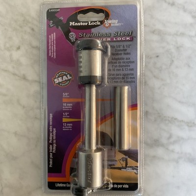 Master Lock 5/8'' - 1/2'' Hardened Steel Receiver Lock 1480DAT