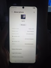 Samsung Galaxy S23 Base Model 5G 128Gb 8GB Ram Black Used Condition