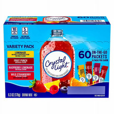 Crystal Light Drink Mix Variety Pack 60 Packe...